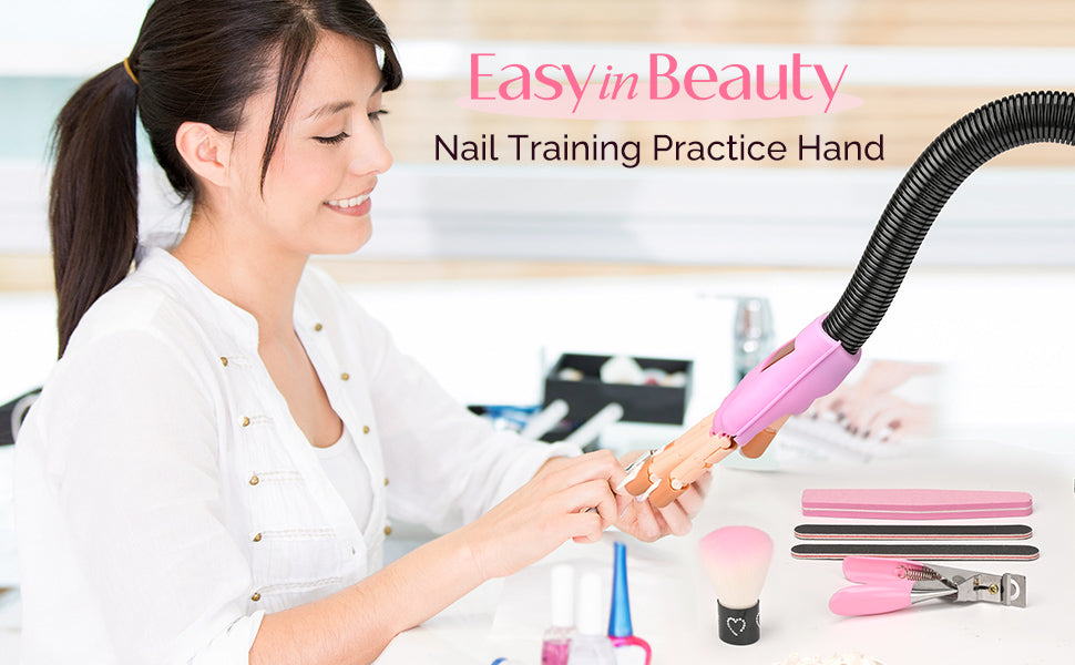 EasyinBeauty Nail Practice Hand