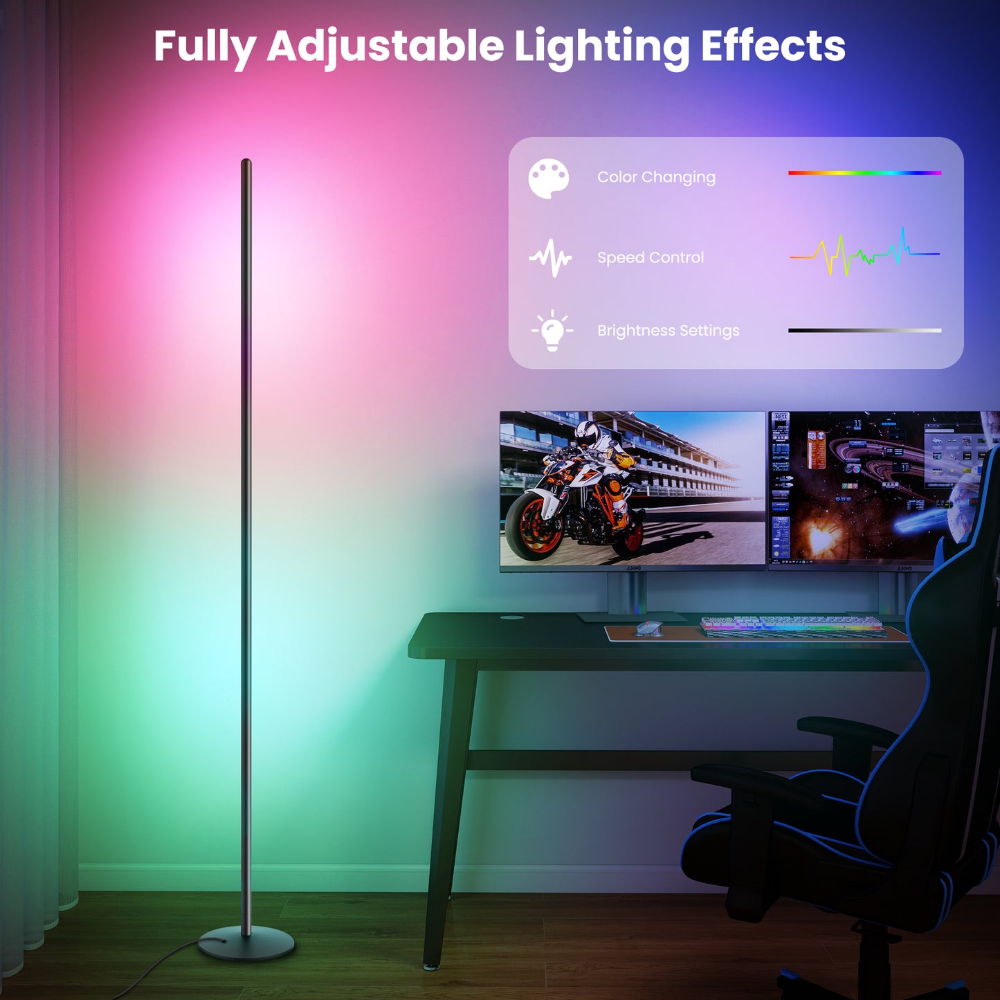 Corner Floor Lamp