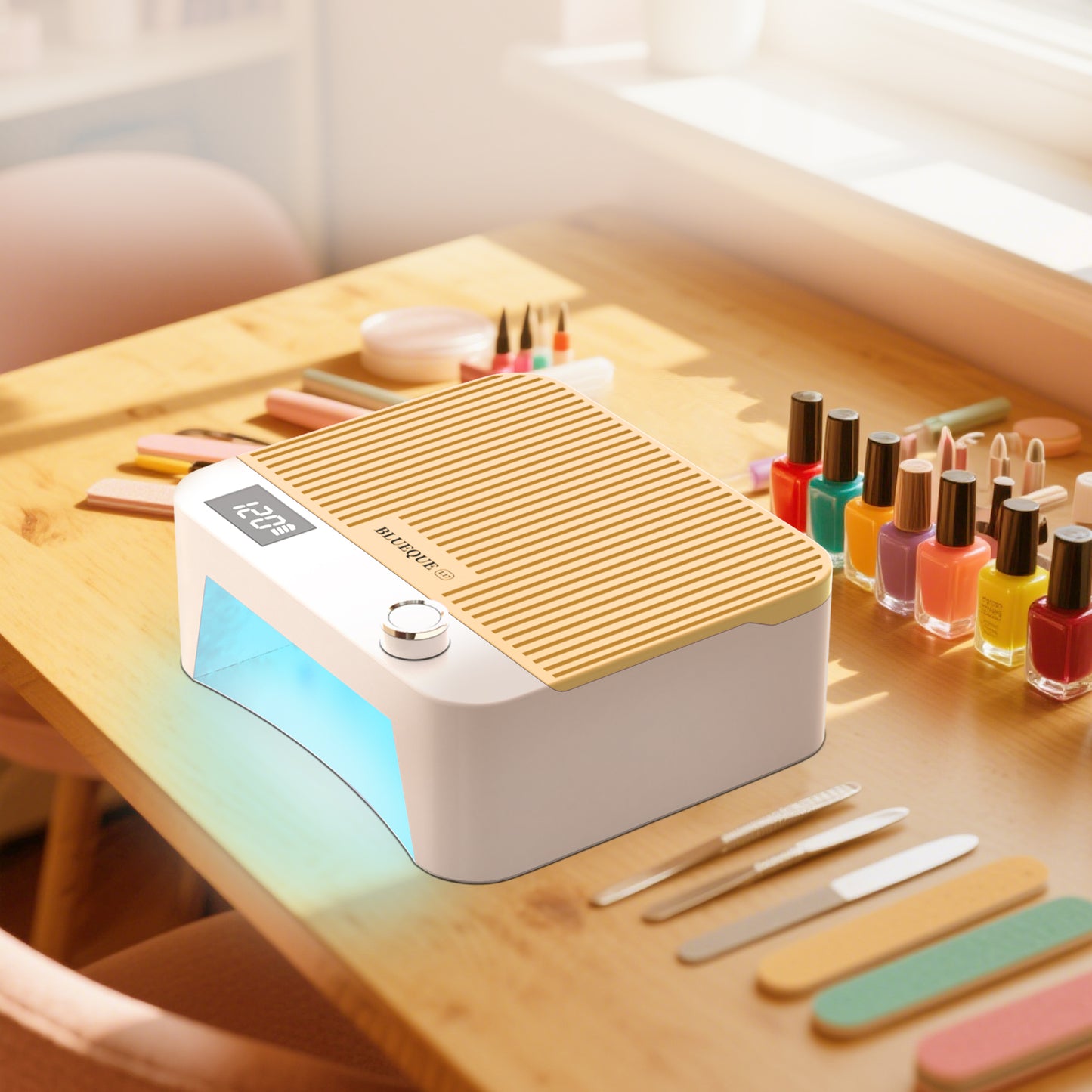Cordless UV LED Nail Lamp- Orange
