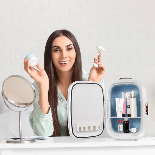 Portable Countertop Mini Fridge