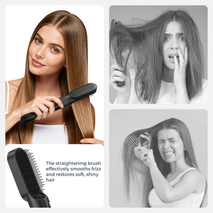 5 in 1 Blow Dry Brush | Multi Hair Styler for All Hair Lengths - Black