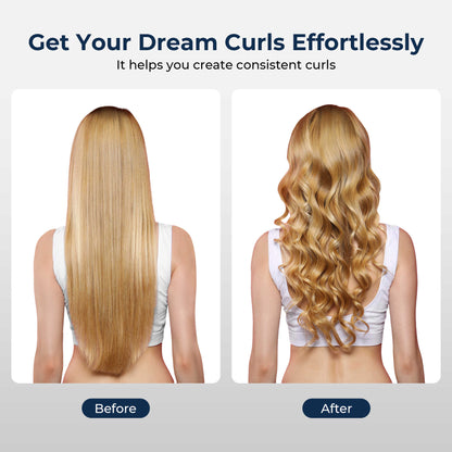 5 in 1 Blow Dry Brush | Multi Hair Styler for All Hair Lengths - Golden Blue