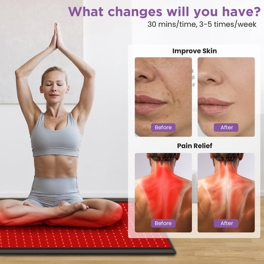 EASYINBEAUTY Red Light Therapy Mat