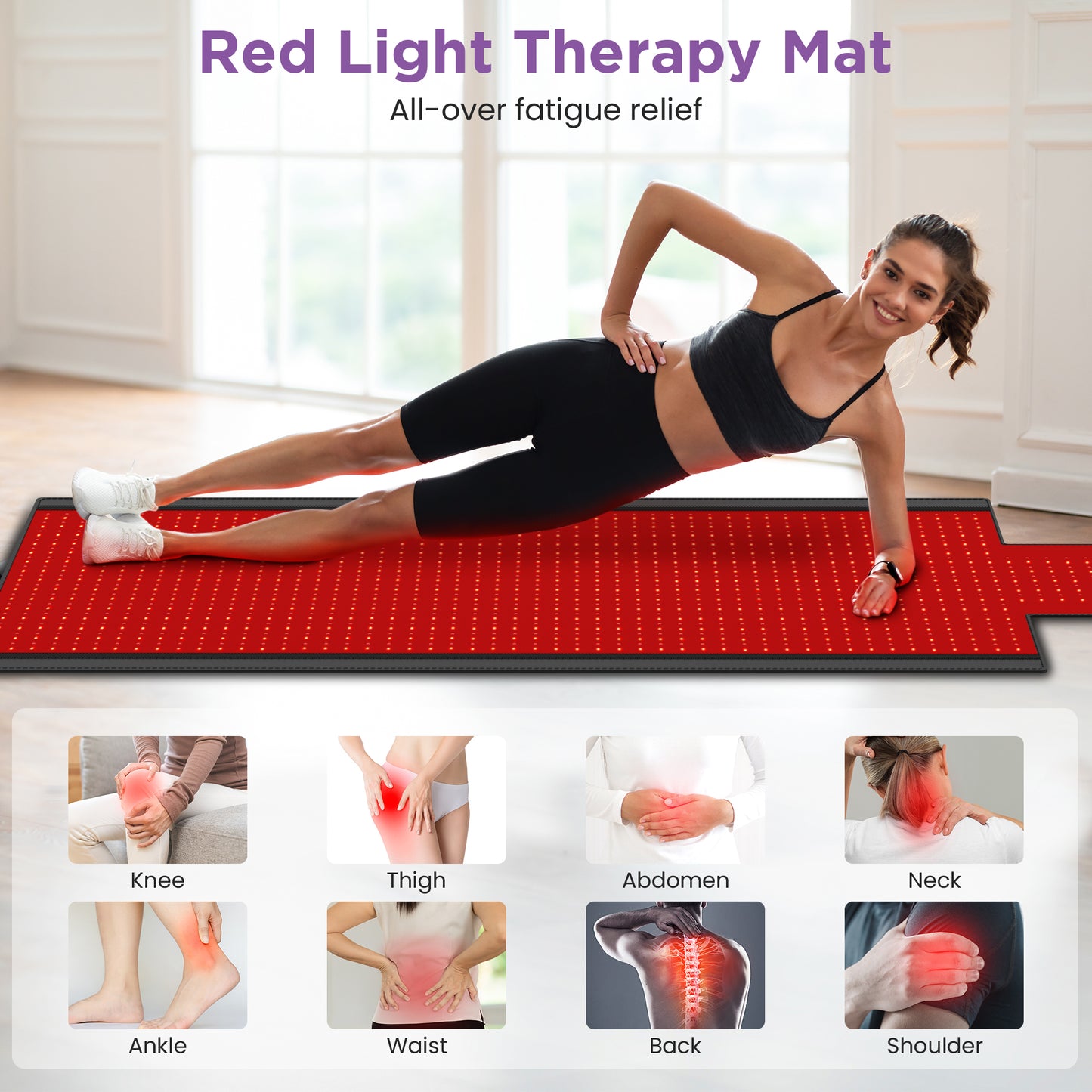 EASYINBEAUTY Red Light Therapy Mat