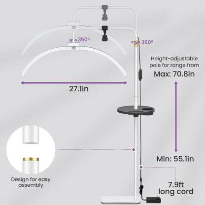 EASYINBEAUTY Lash Light for Eyelash Tech