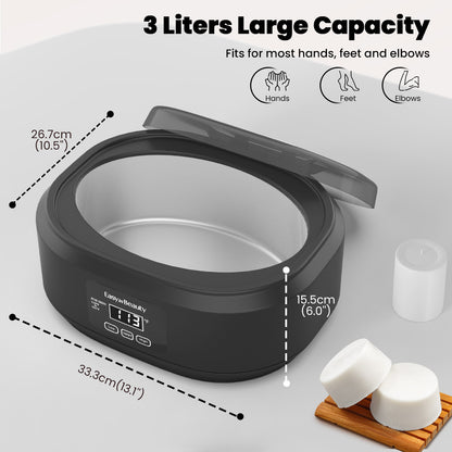 EASYINBEAUTY Paraffin Wax Machine Black 3000ml