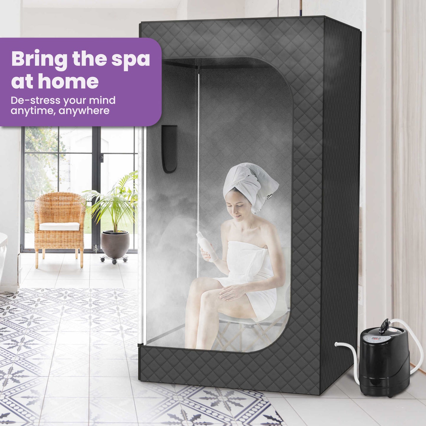 Portable Steam Sauna for Home
