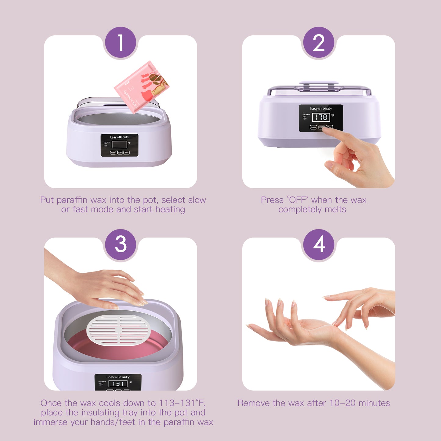 wax refill heater