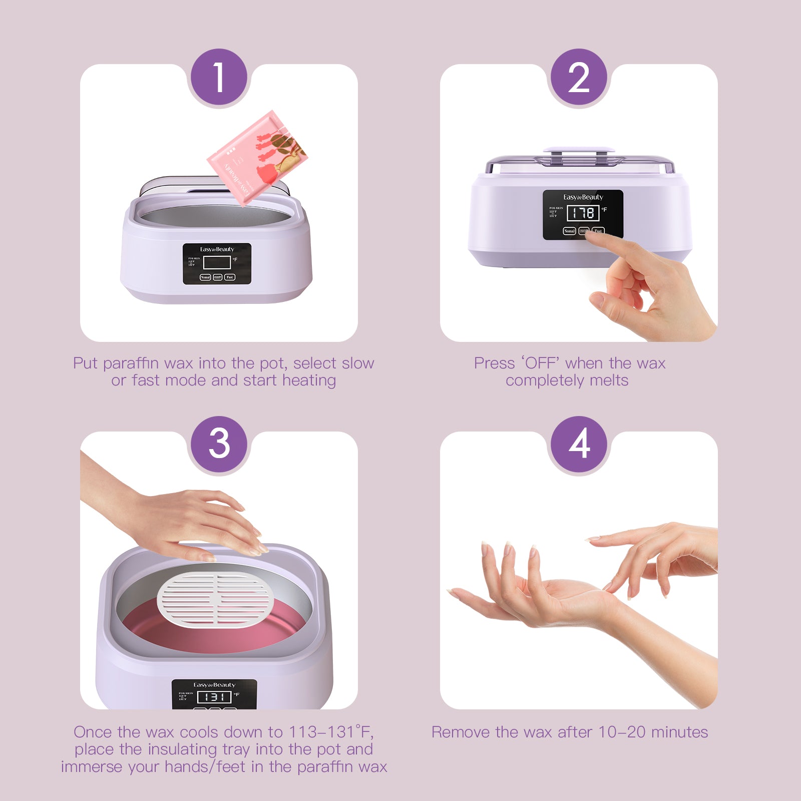 wax refill heater